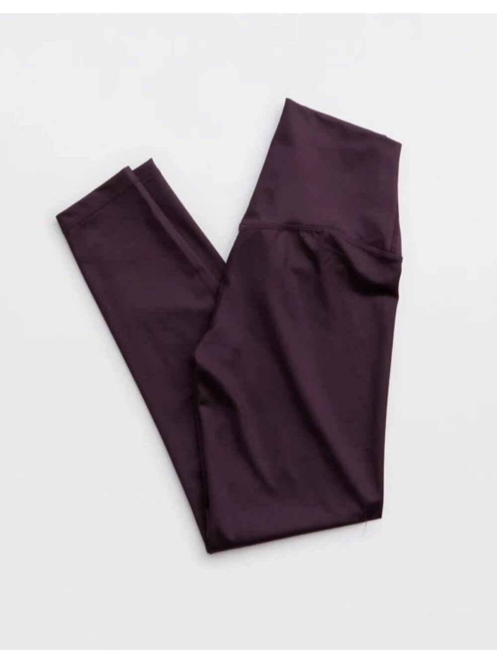 OFFLINE By Aerie High Waisted Legging Goals Gloss Cool Berry Women's MEDIUM - Picture 5 of 6